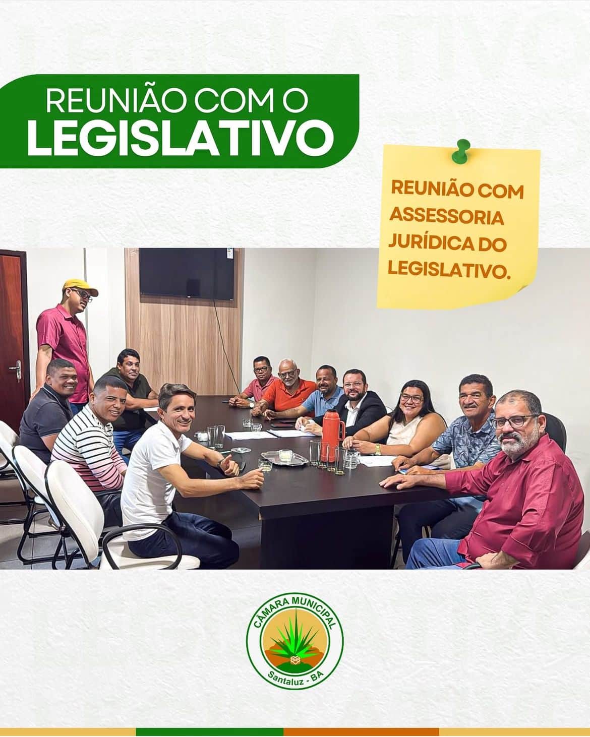 Leia mais sobre o artigo REUNIÃO COM ASSESSORIA JURÍDICA DO LEGISLATIVO