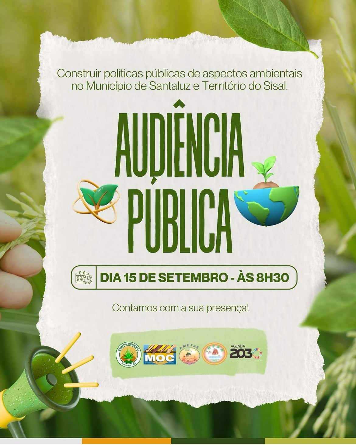 Leia mais sobre o artigo AUDIÊNCIA PÚBLICA