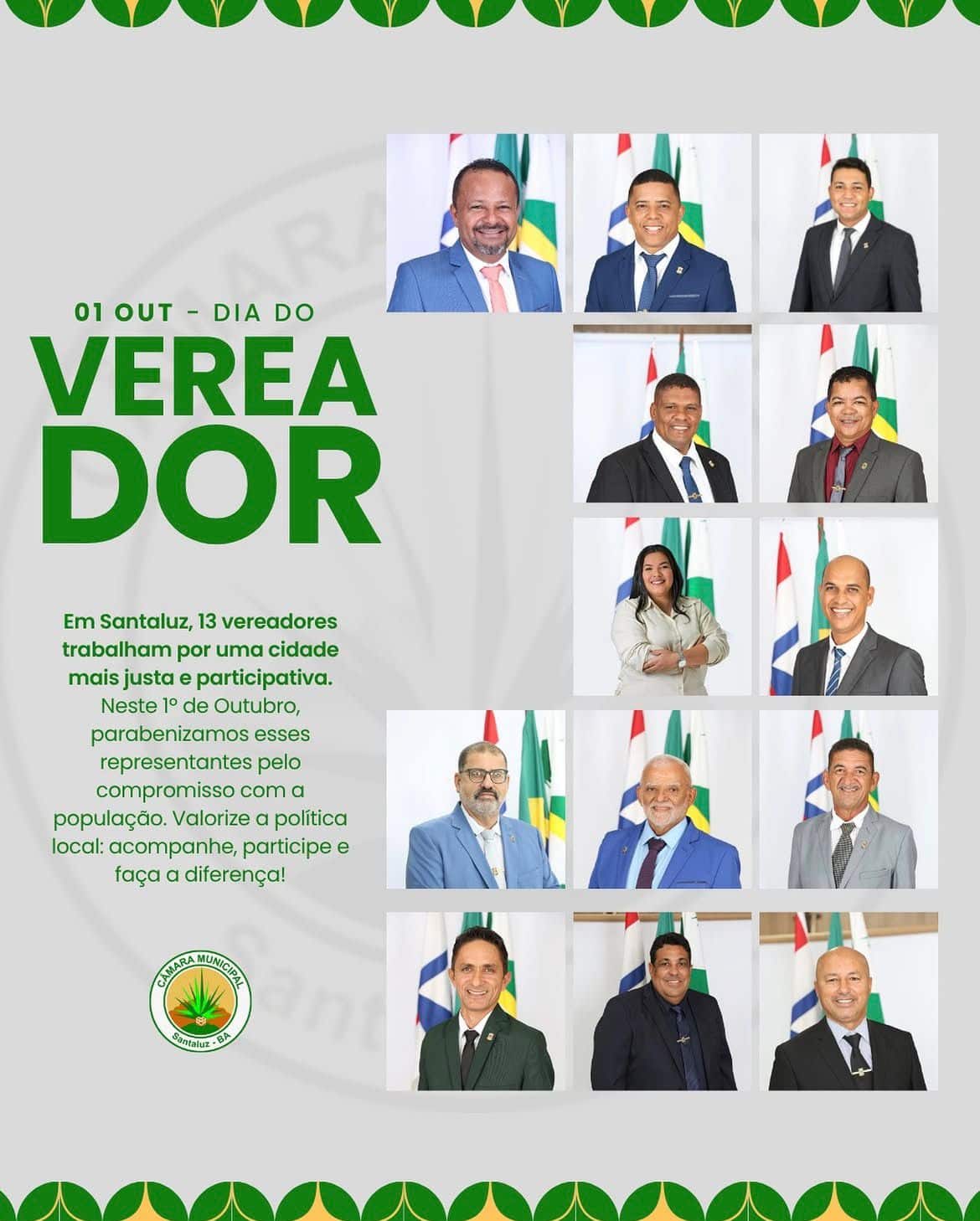 Leia mais sobre o artigo 📌 01 de Outubro – Dia do Vereador