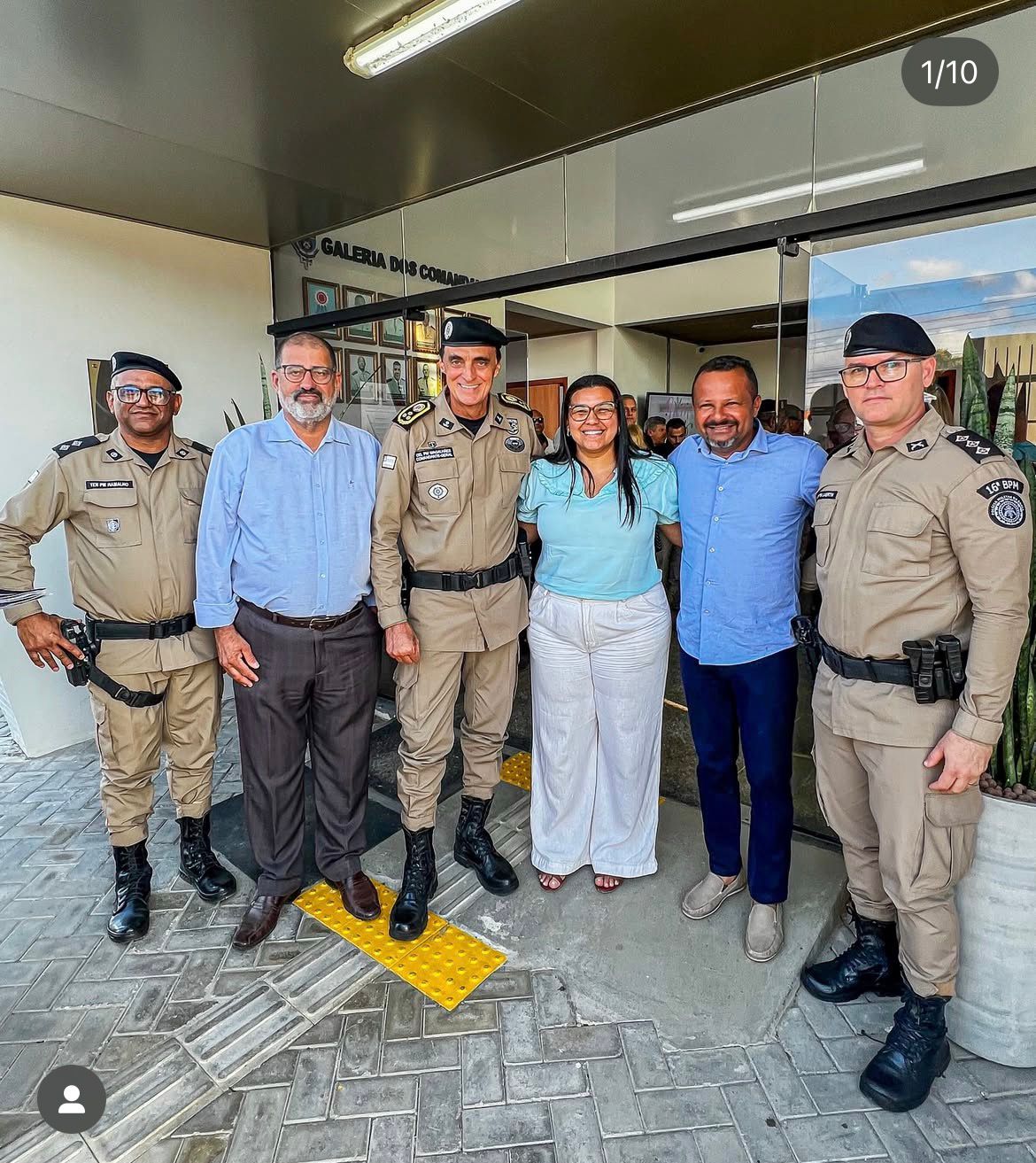 Leia mais sobre o artigo 📌 Participação na Cerimônia de Passagem de Comando do 16° BPM