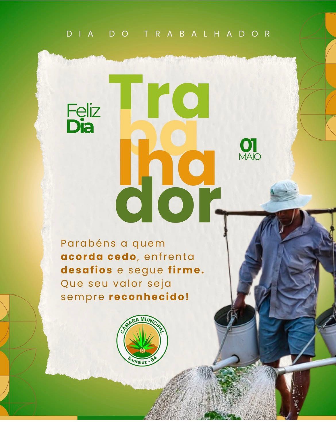 Leia mais sobre o artigo FELIZ DIA DO TRABALHADOR